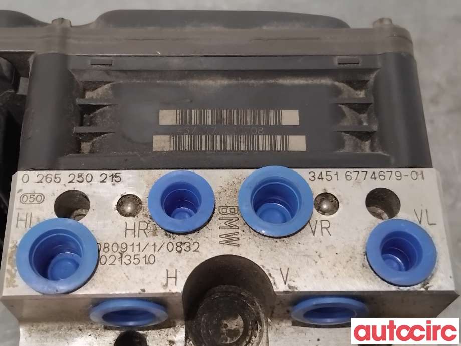ABS sentral til BMW 5-Serie 2003-2010 (E60/E61) (E60/E61) (BMW|34516783367|0265250215|34516774679)
