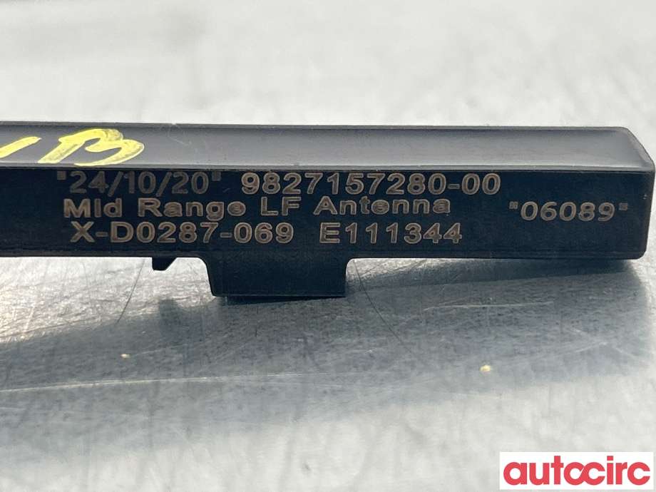 Antenne forsterker til Peugeot 2008 2019-->> (Type II)  (PEUGEOT|9827157280)