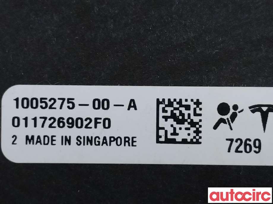 Airbag sensor høyre til Tesla Model S 2016-2021 (Fase 2)  (TESLA|1005275-00-A|)