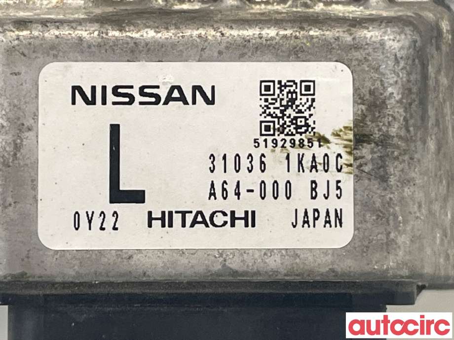 Styreenhet girkasse til Nissan Juke 2010-2014 (Fase 1)  (NISSAN|310361KA0C)