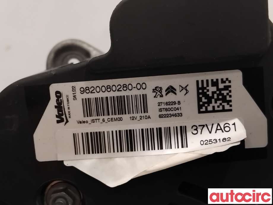 Diverse deler til Peugeot 308 2021-->> (Type III) (PEUGEOT|1653668780|IST60C041|9820080280)