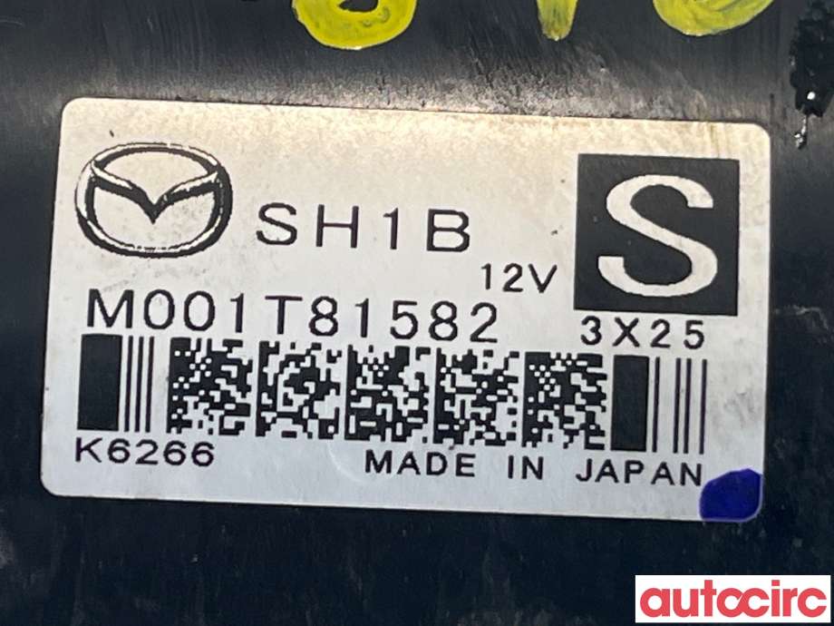 Starter diesel til Mazda CX-5 2012-2017 (Type I)  (MAZDA|SH1B-18-400|M001T81582|SH1B)