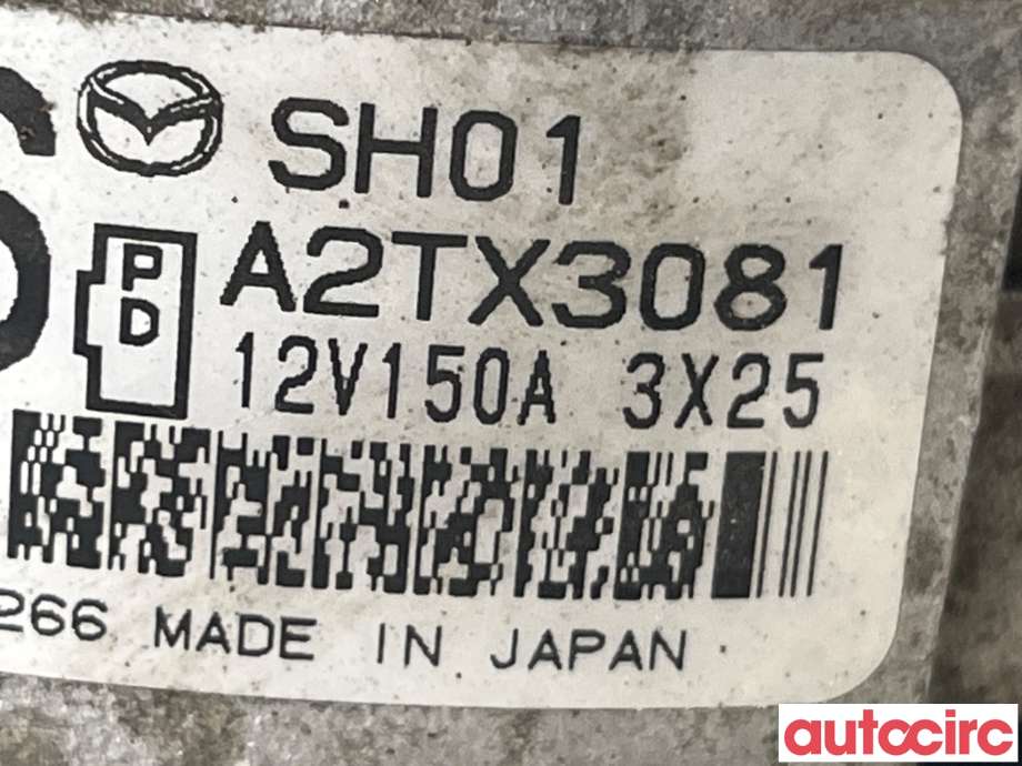 Dynamo til Mazda CX-5 2012-2017 (Type I) (MAZDA|SH01-18-300A|)