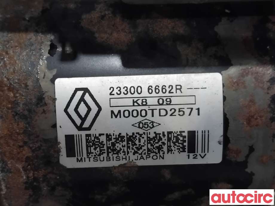 Starter til Nissan Qashqai 2014-2021 (Type II)  (NISSAN|2330000Q5J|M000TD2571|233006662R)