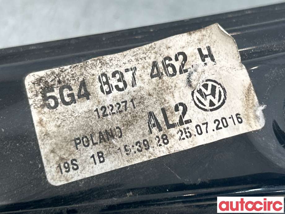 Ruteheis til VW e-Golf 2014-2017 (Fase 1)  (VOLKSWAGEN|5G4837462H|)