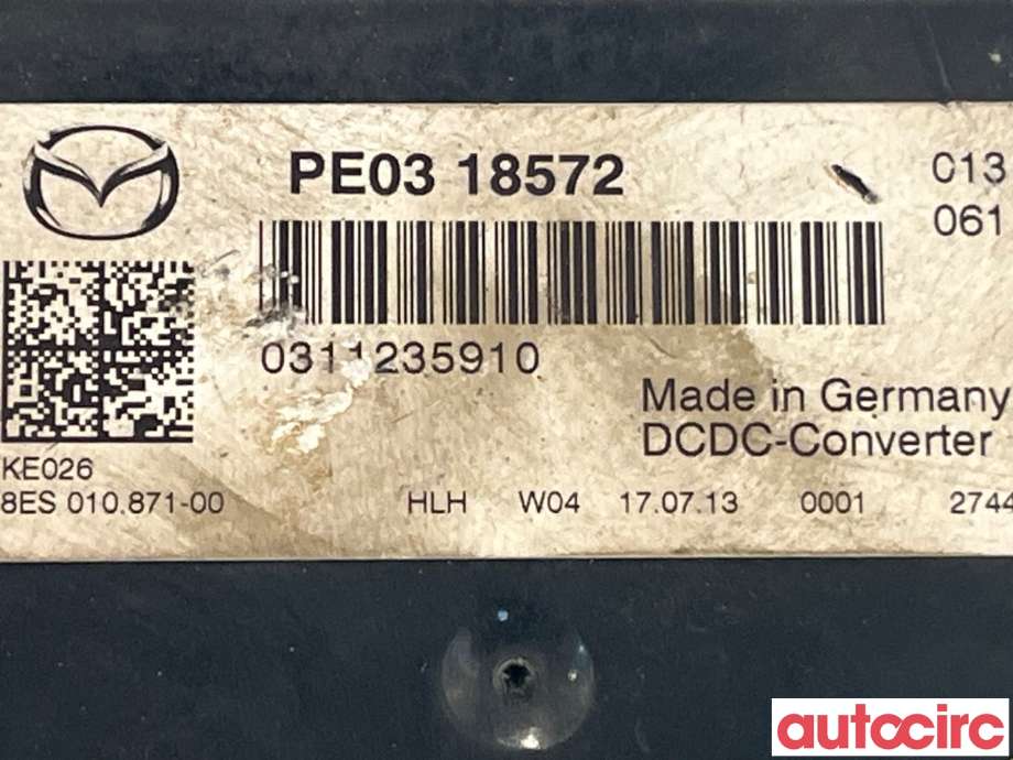 Styreenhet diverse til Mazda CX-5 2012-2017 (Type I)  (MAZDA|P5E1-18-572|8ES010871-00|PE03-18572)