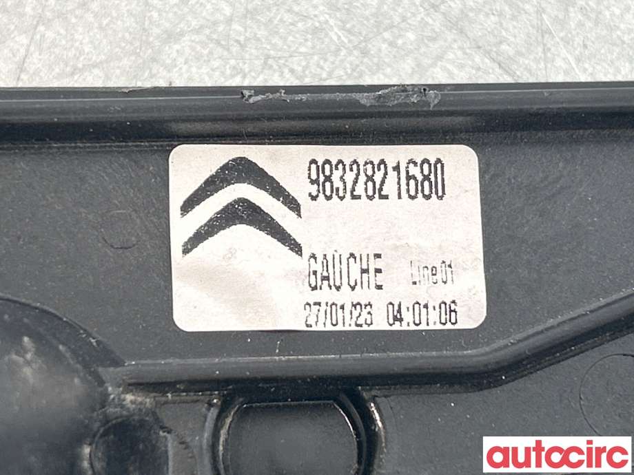 Ruteheis venstre foran til Citroën C4, Spacetourer 2019-->>  (CITROEN|9832821680)
