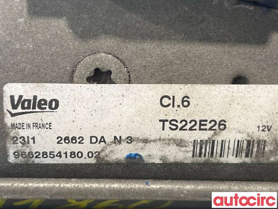 Starter diesel til Peugeot 3008 2009-2016 (Type I)  (PEUGEOT|5802CE|)