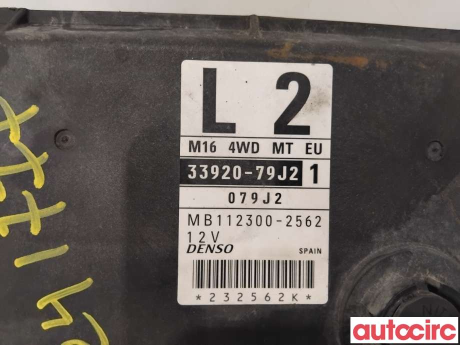 Styreenhet motor til Suzuki SX4 2006-2009 (Type I, Fase 1) (SUZUKI|33920-79J24|MB112300-2562|33920-79J21)