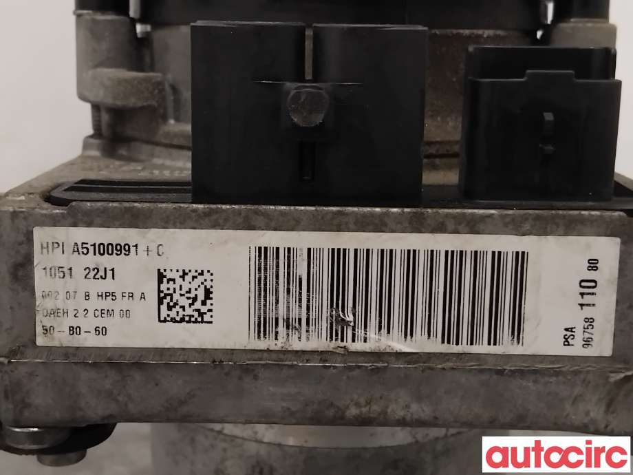 Servo pumpe elektrisk til Peugeot 3008 2009-2016 (Type I) (PEUGEOT|1680893580|A5100991C|9675811080)
