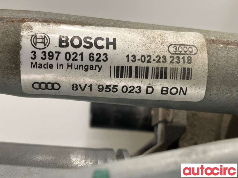 Viskermotor frontrute til Audi A3 2012-2016 (Type III, Fase 1)  (AUDI|8V1955023D|)