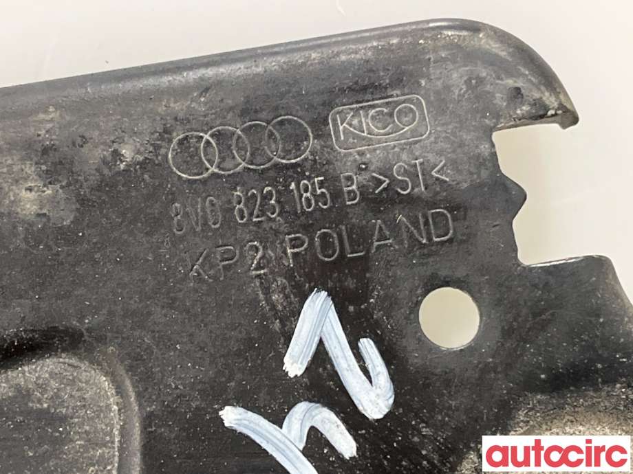 Panserlås til Audi A3 2012-2016 (Type III, Fase 1) (AUDI|8V0823185B|)