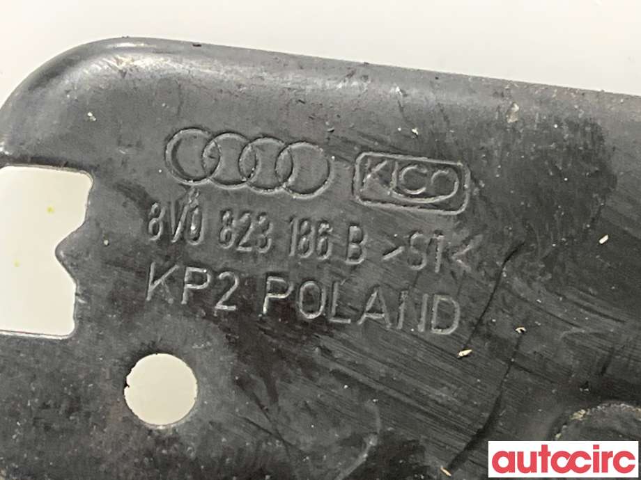 Panserlås til Audi A3 2012-2016 (Type III, Fase 1) (AUDI|8V0823186B|)