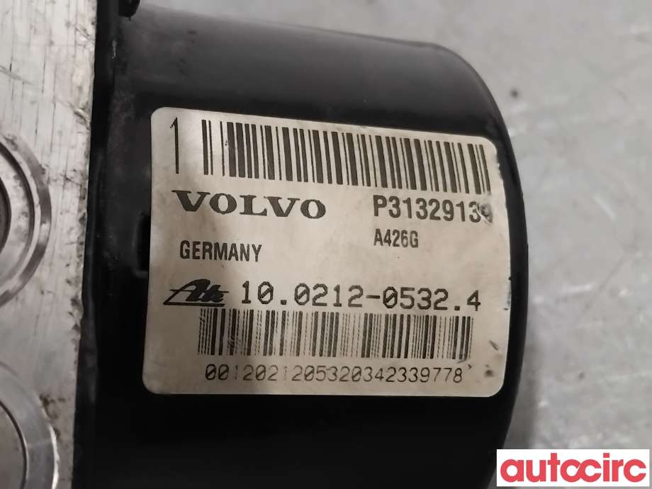 ABS sentral til Volvo V70 2007-2013 (Type III, Fase 1)  (VOLVO|31329140|100212-05324|31329139)