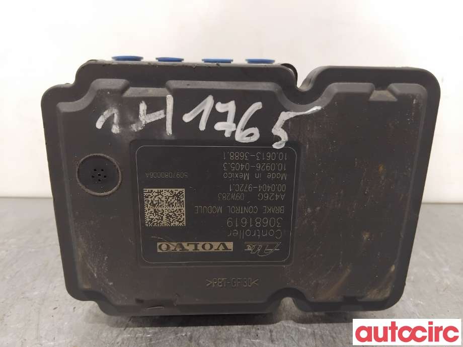 ABS sentral til Volvo V70 2007-2013 (Type III, Fase 1)  (VOLVO|31329140|100212-01824|30681619)