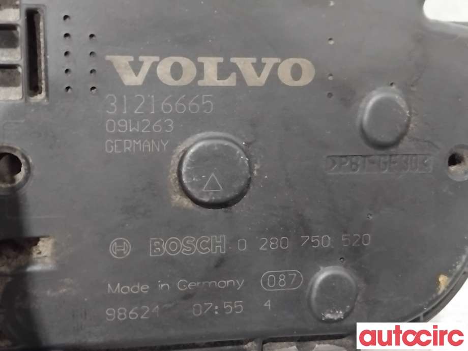 Spjeldhus til Volvo V70 2007-2013 (Type III, Fase 1)  (VOLVO|31216665|0280750520)