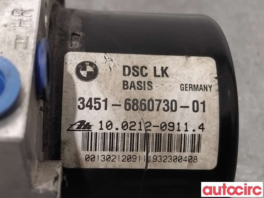 ABS sentral til BMW 3-Serie 2012-2018 (F30/F31/F34) (F30/F31/F34) (BMW|34512460453|100212-09114|6860731)