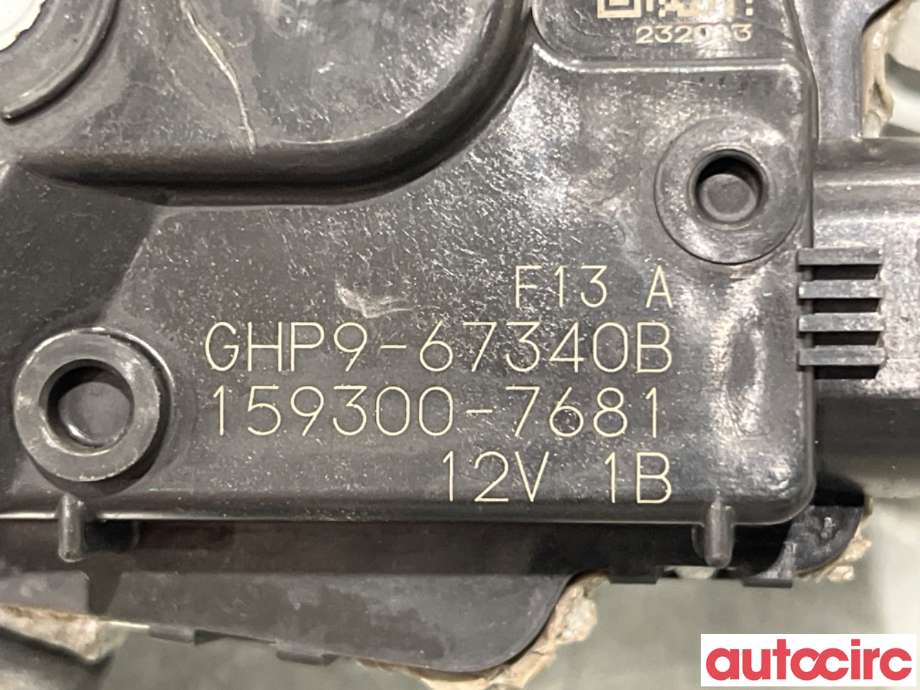 Viskermotor frontrute til Mazda 6 2018-->> (Type III, Fase 3)  (MAZDA|GHP9-67-340B|159300-7681|GHP9-67340B)