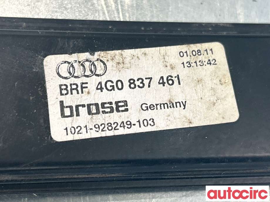 Ruteheis venstre foran til Audi A6 2011-2014 (Type IV, Fase 1) (C7) (C7) (AUDI|4G0837461)