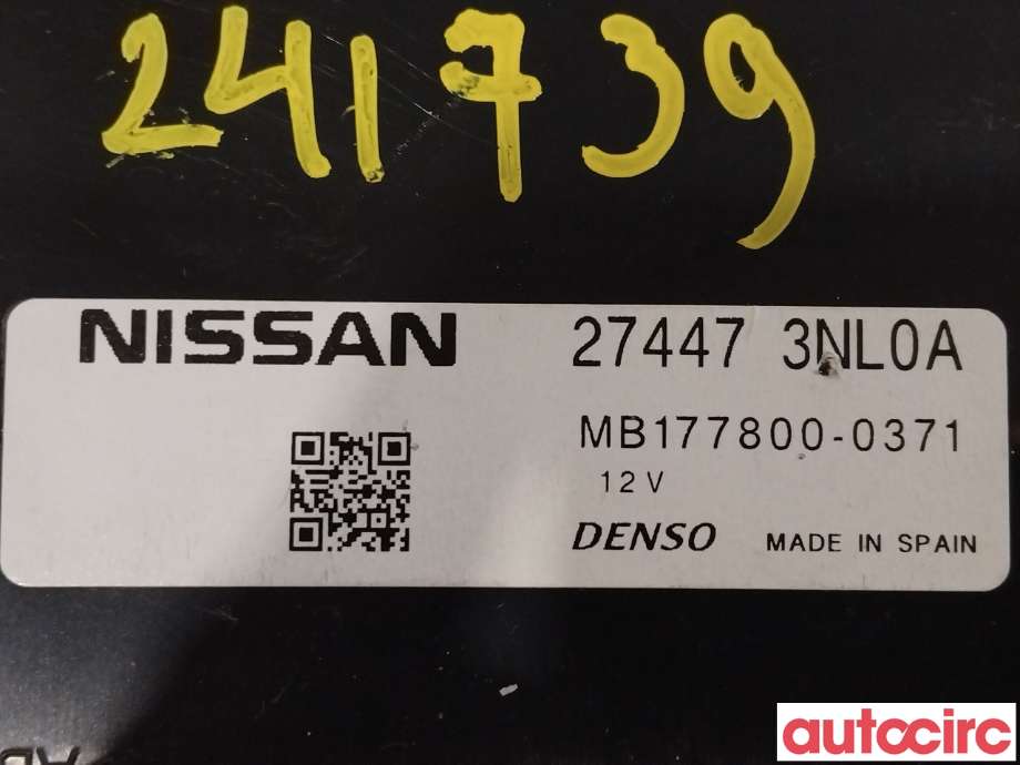Styreenhet klima/aircondition til Nissan Leaf 2011-2017 (Type I)  (NISSAN|274473NL0A)