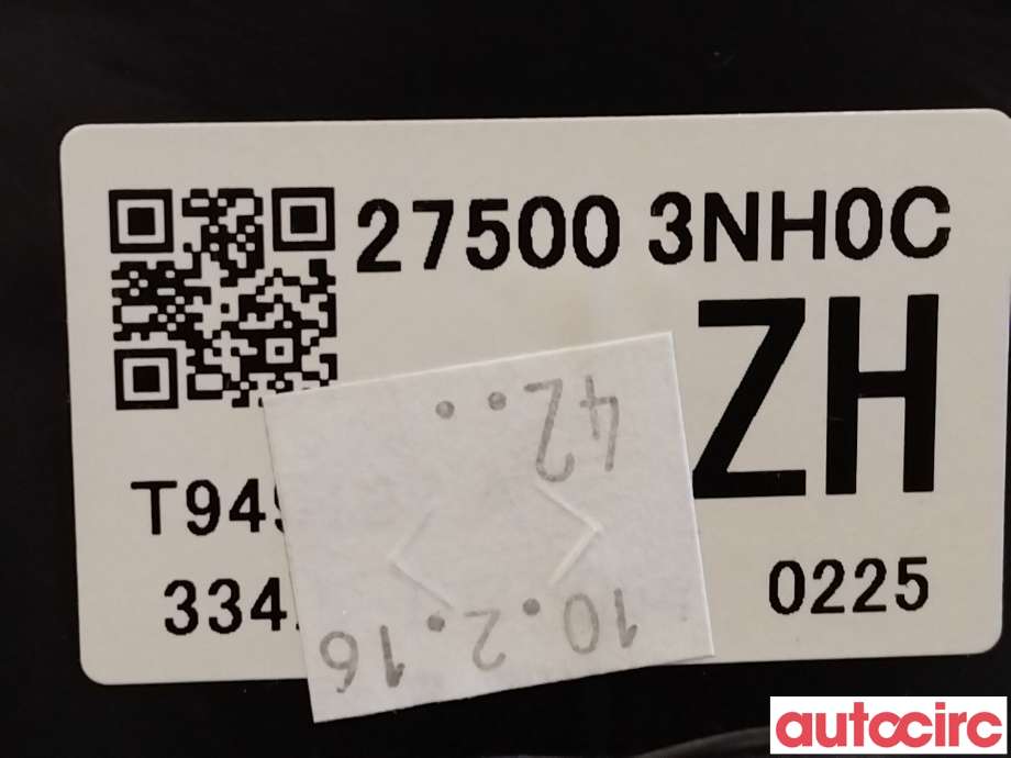 Varmeapparat betjening til Nissan Leaf 2011-2017 (Type I)  (NISSAN|275003NH0C)