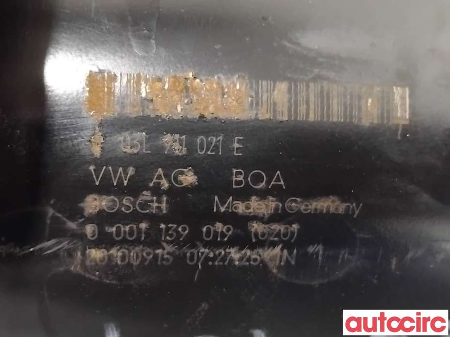 Starter diesel til Audi A5 2007-2016 (Type I)  (AUDI|03L911021EX|0001139019|03L911021GX)