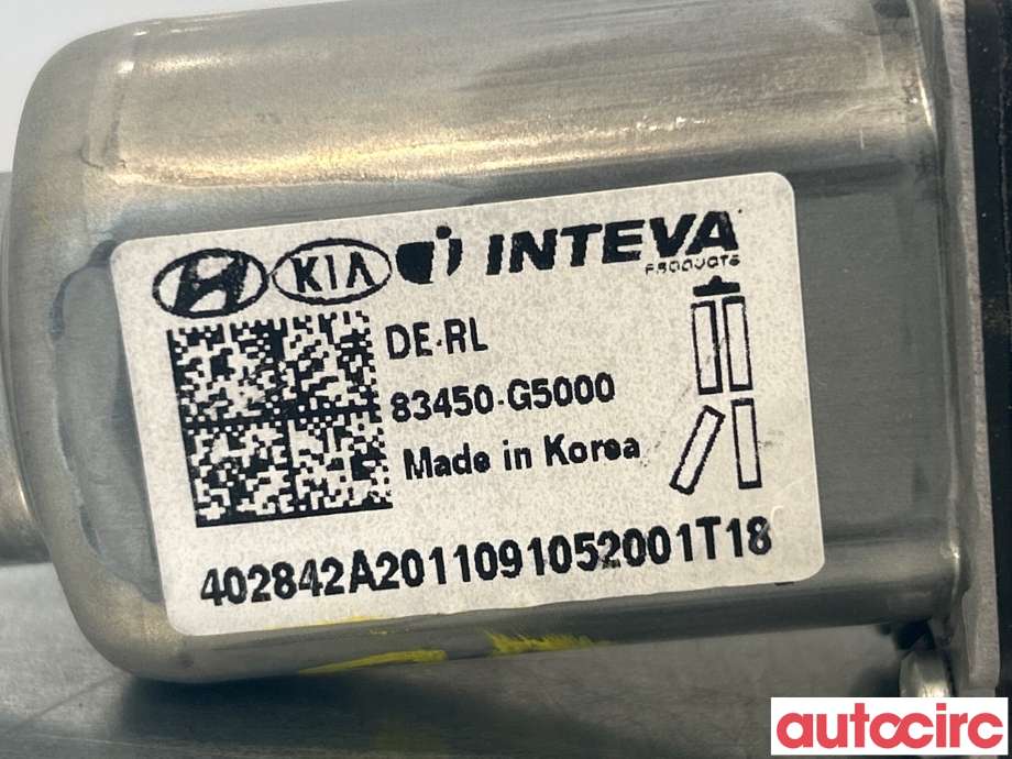 Ruteheis venstre bak til Kia Niro 2021-->>  (KIA|83450G5000|402842A|83450-G5000)