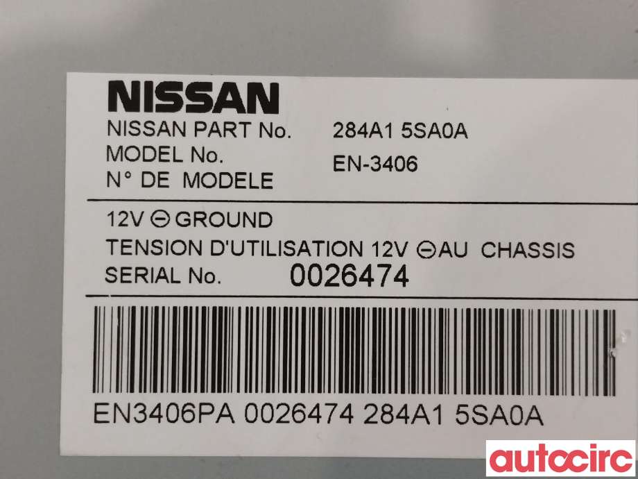 Styreenhet diverse til Nissan Leaf 2018-->> (Type II)  (NISSAN|284A15SA4A|284A15SA0A)