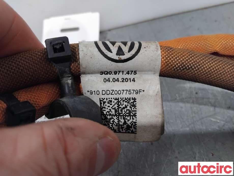 Kabel høy volt (HV) hybrid til Audi A3 2016-2020 (Type III, Fase 2)  (AUDI|3Q0971475||3Q0971475B)