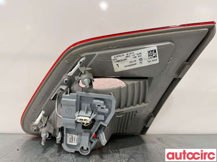 Baklykt venstre indre til Mercedes B-Klasse 2011-2018 (W246) (W246) (MERCEDES|A2469066300)