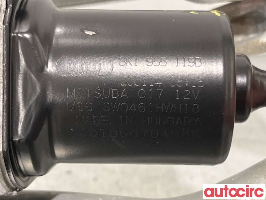 Viskermotor frontrute til Audi A4, Allroad 2009-2016 (Type I) (B8) (B8) (AUDI|8K1955023D|A5276-546|8K1955023E)