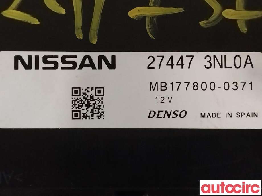 Styreenhet klima/aircondition til Nissan Leaf 2018-->> (Type II)  (NISSAN|274473NL0A)