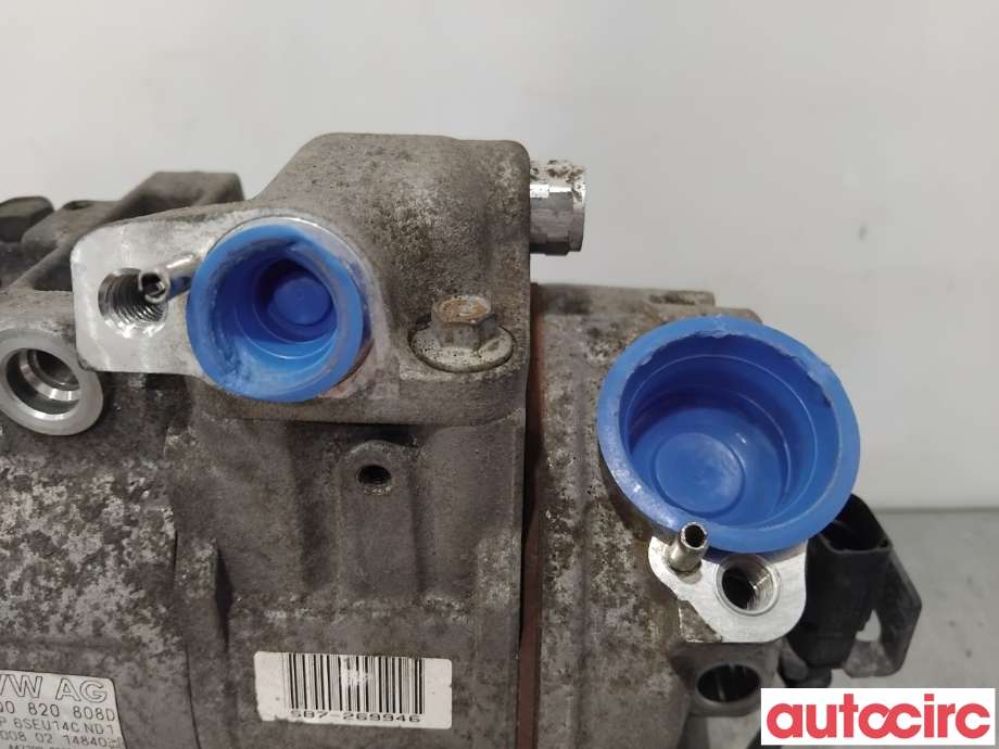 Aircondition kompressor til Škoda Fabia 2007-2010 (Type II, Fase 1)  (SKODA|6Q0820808FX|447190-8895|6Q0820808D)