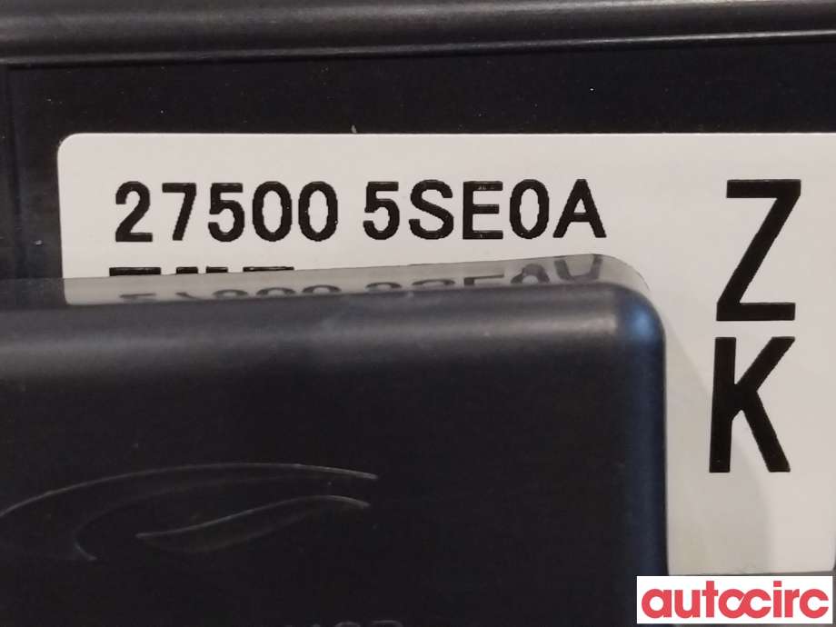 Varmeapparat betjening til Nissan Leaf 2018-->> (Type II)  (NISSAN|275005SE0B|275005SE0A)