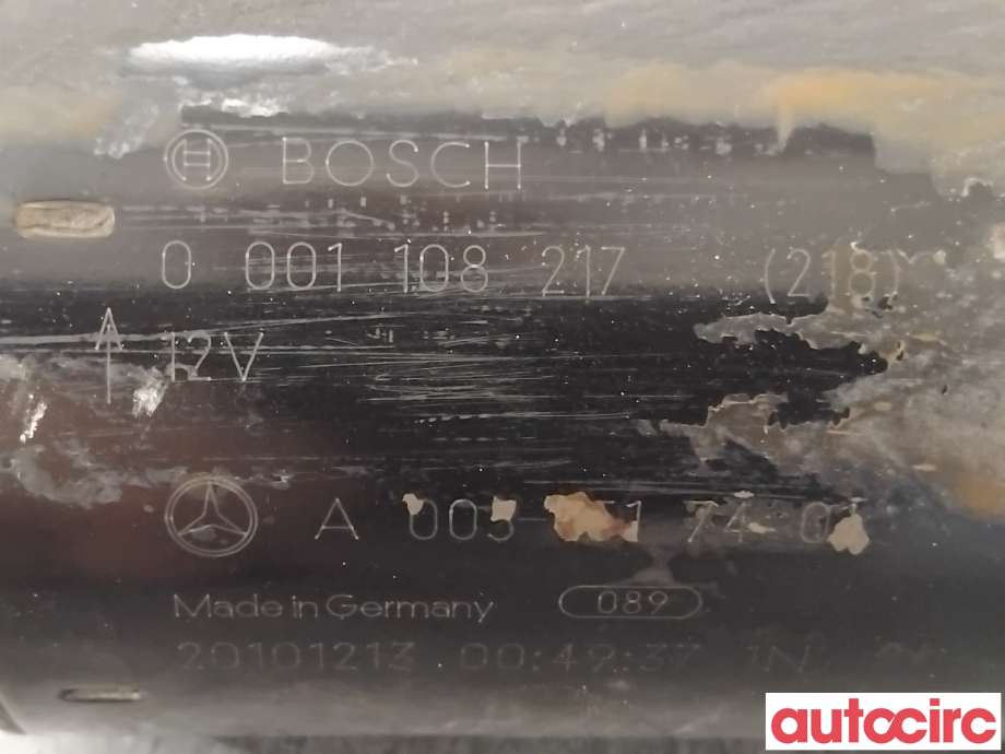 Starter diesel til Mercedes A-Klasse 2005-2012 (W169) (W169) (MERCEDES|A0051517401|0001108217)