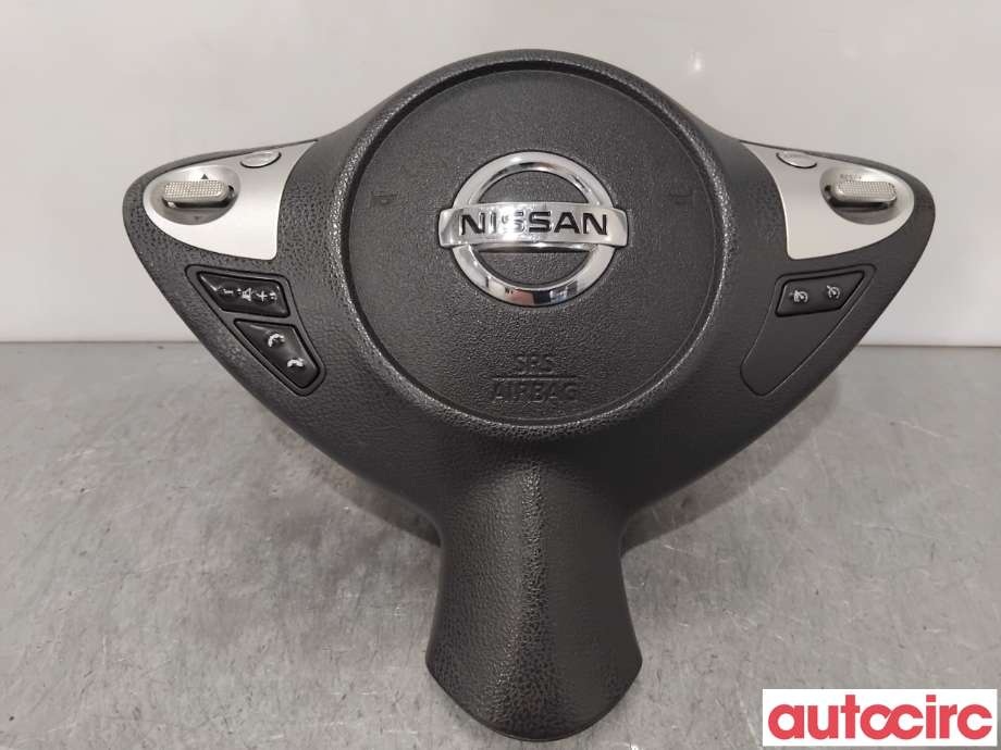 Airbag rattpute til Nissan Juke 2010-2014 (Fase 1) (NISSAN|K85101KA6A|)