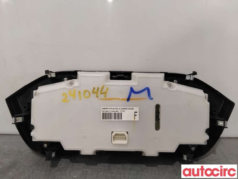 Varmeapparat betjening til Nissan Juke 2010-2014 (Fase 1)  (NISSAN|248451KA1B||248451KA3B)