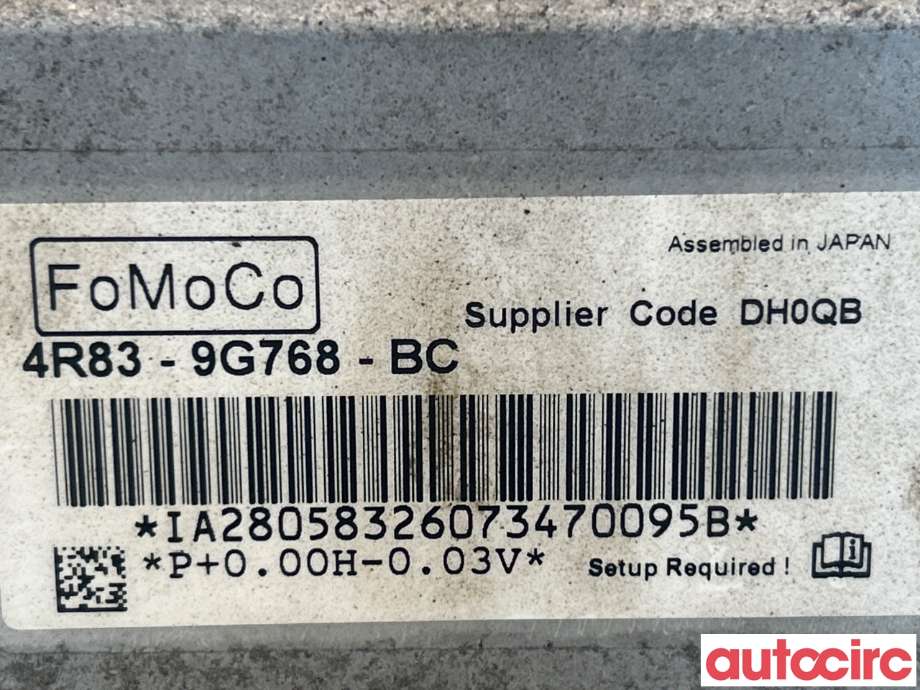 Sensor radar til Volvo XC70 2008-2013 (Type II, Fase 1)  (VOLVO|30764939|DH0QB|4R83-9G768-BC)