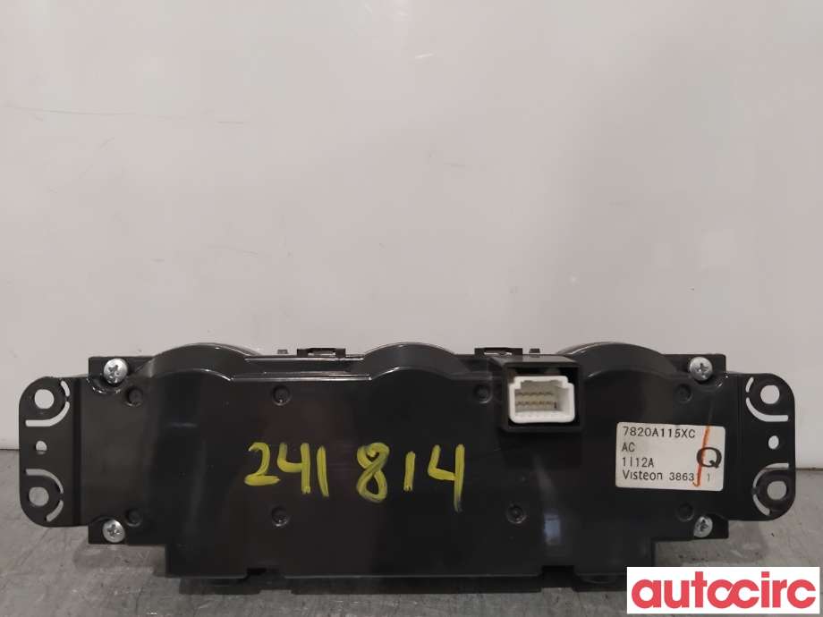 Varmeapparat betjening til Mitsubishi Outlander 2010-2012 (Type II, Fase 2)  (MITSUBISHI|7820A115XC|)