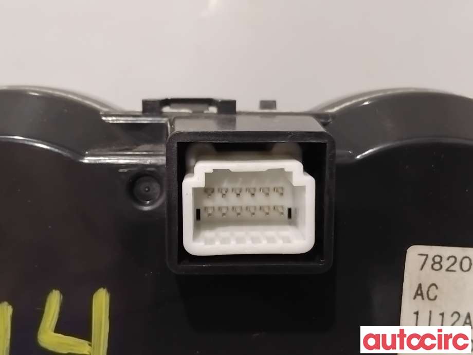 Varmeapparat betjening til Mitsubishi Outlander 2010-2012 (Type II, Fase 2)  (MITSUBISHI|7820A115XC|)
