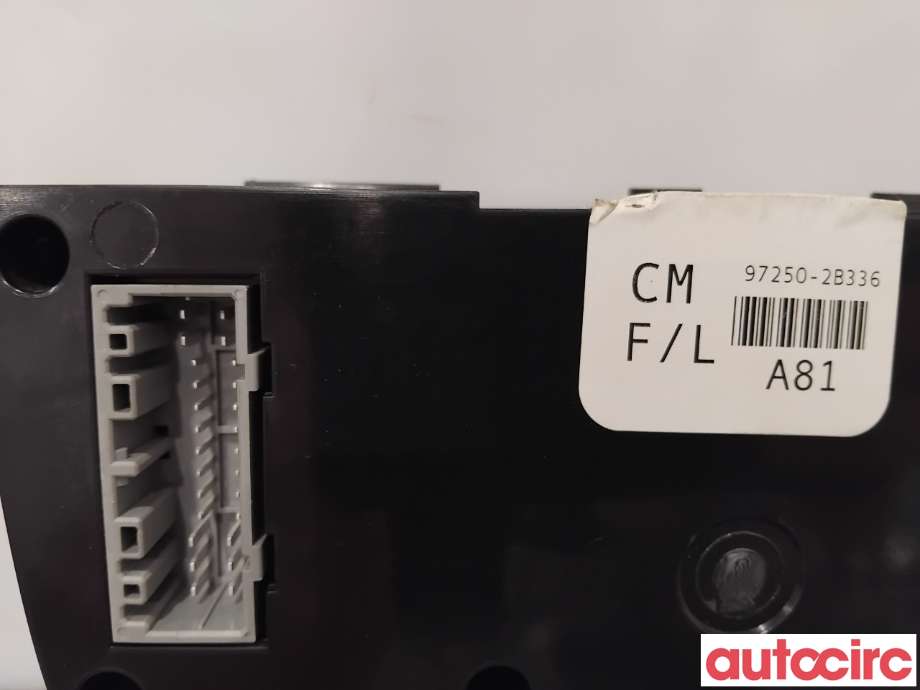 Varmeapparat betjening til Hyundai Santa Fe 2010-2012 (Type II, Fase 2) (HYUNDAI|972502B336CA||97250-2B336)