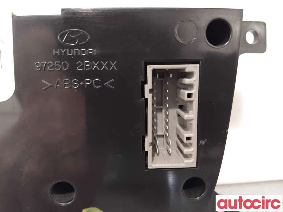 Varmeapparat betjening til Hyundai Santa Fe 2010-2012 (Type II, Fase 2) (HYUNDAI|972502B336CA||97250-2B336)