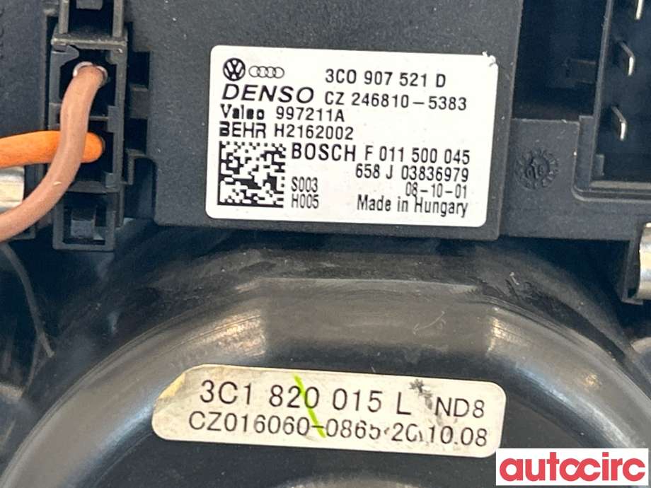 Varmeapparat motor til VW Tiguan 2007-2011 (Type I, Fase 1)  (VOLKSWAGEN|3C1820015P|3C1820015L)