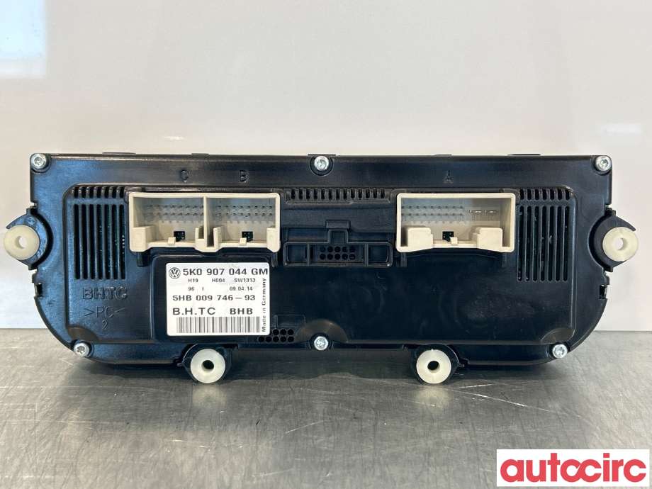 Varmeapparat betjening til VW Tiguan 2011-2016 (Type I, Fase 2)  (VOLKSWAGEN|5K0907044HD|5K0907044GM)