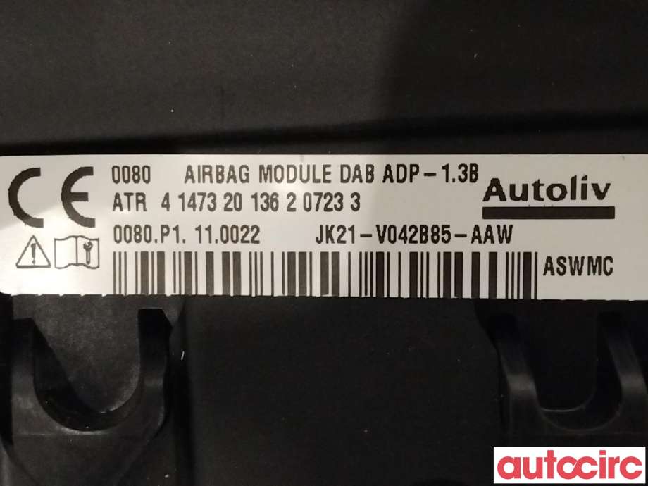 Airbag rattpute til Ford Transit Courier 2018-2023 (Type I, Fase 2)  (FORD|2507805|JK21-V042B85-AAW)