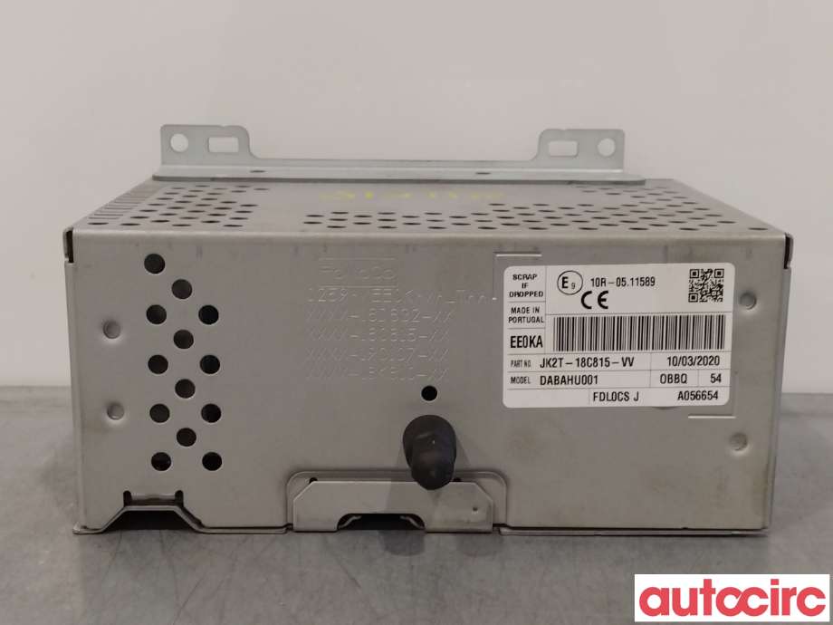 Bilstereo til Ford Transit Courier 2018-2023 (Type I, Fase 2)  (FORD|2406775|JK2T-18C815-VV)