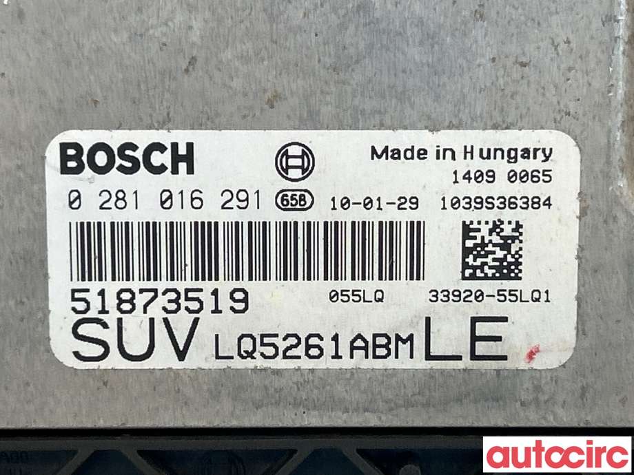 Styreenhet motor til Suzuki SX4 2009-2013 (Type I, Fase 2)  (SUZUKI|33920-55LQ1-000|33920-55LQ1)
