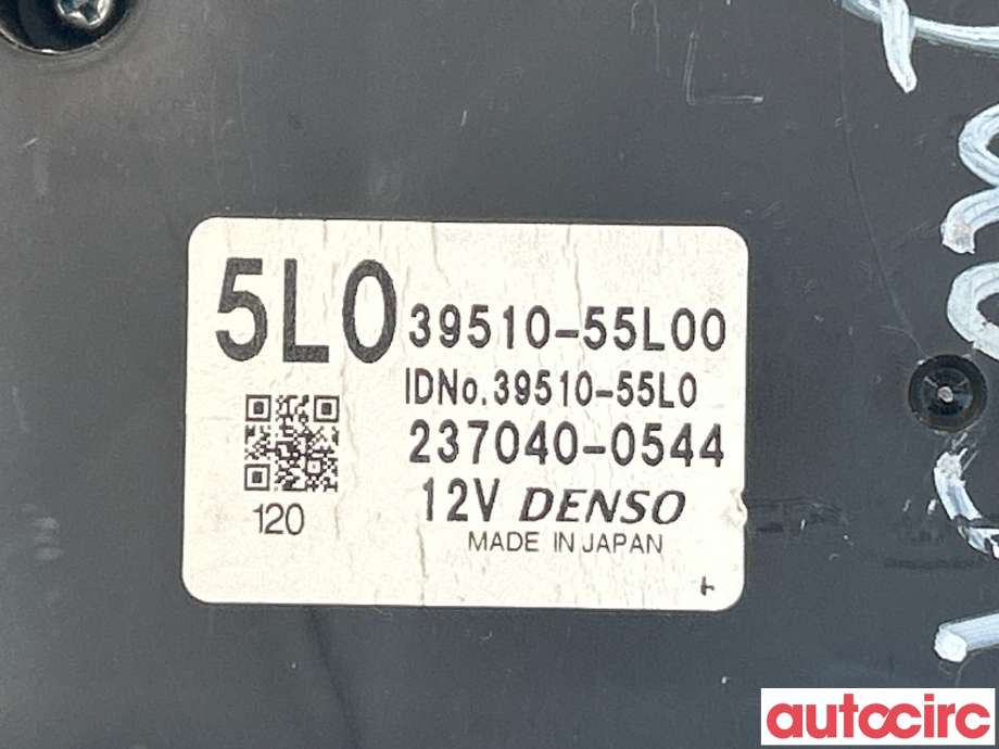 Varmeapparat betjening til Suzuki SX4 2009-2013 (Type I, Fase 2)  (SUZUKI|39510-55L00-GUA|39510-55L00)