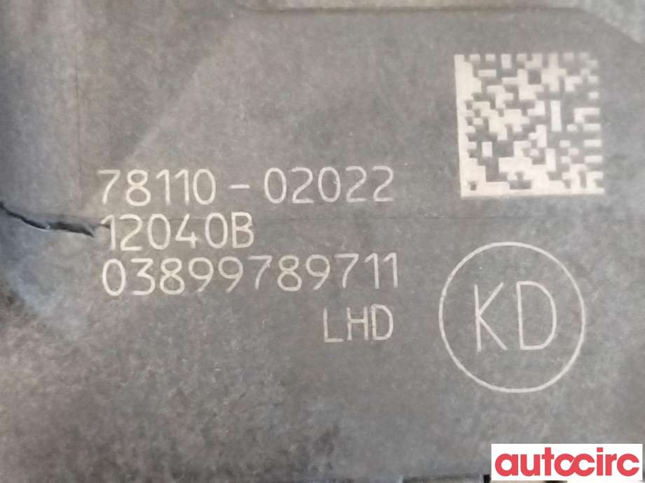 Pedal gass til Toyota Avensis 2009-2015 (Type III, Fase 1)  (TOYOTA|7811002022||78110-02022)