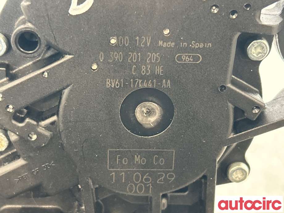 Viskermotor bakrute til Ford Focus 2011-2014 (Type III, Fase 1)  (FORD|F1FB-17K441-AA|1851421|8V61-17K441-AA)